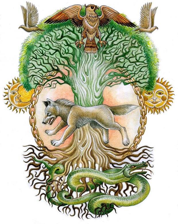 Мировое Дерево, древо жизни — в славянской мифологии мировая ось, центр мира и воплощение мироздания в целом.