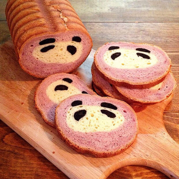 Illustrations Inside Loaves Of Bread