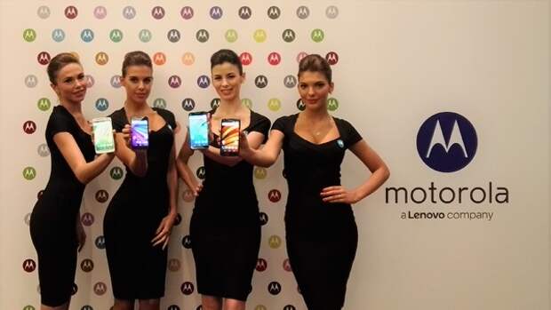 Презентация Motorola в Москве в 2016 году