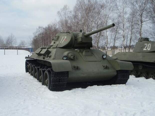 Т-34 (выпуск 1941 года) в Кубинке