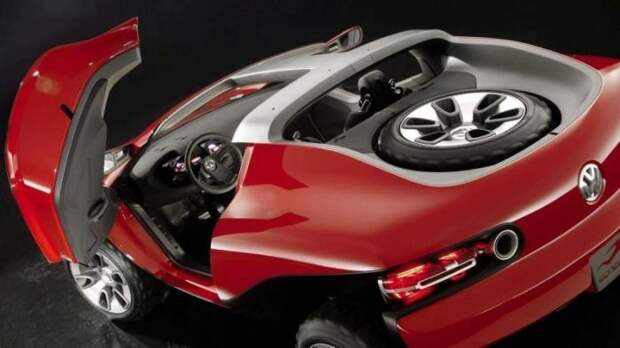 Volkswagen Concept T 2004: купе, кроссовер, кабриолет и багги