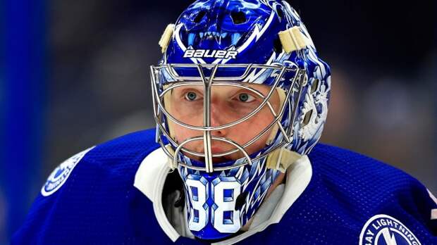 Tampa Bay Lightning goaltender Andrei Vasilevskiy