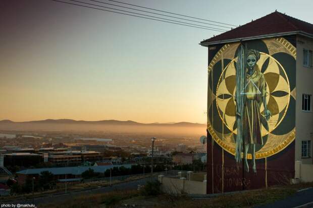 11. Кейптаун, ЮАР граффити, стрит-арт, художники