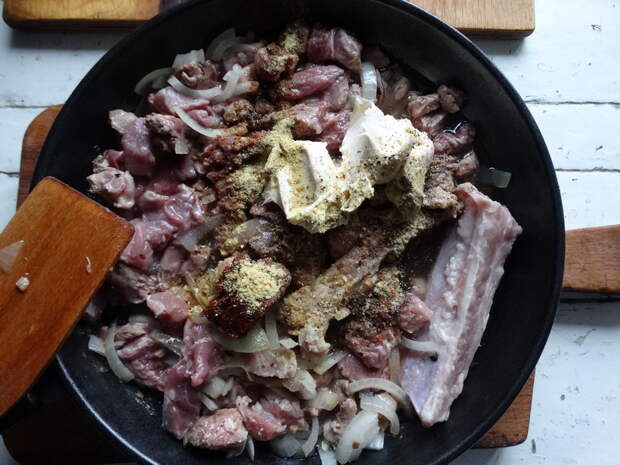Рецепт вкусного томлёного мяса по индийской технологии