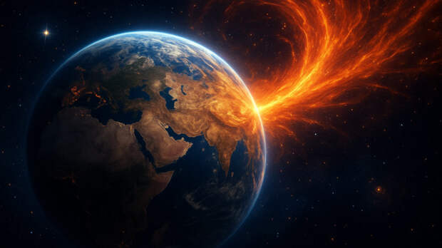 Начало магнитных бурь прогнозируют вечером 31 марта: они могут стать очень сильными