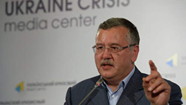 Лидер политической партии Гражданская позиция Анатолий Гриценко. Архивное фото