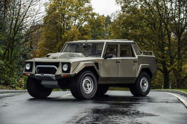 Lamborghini LM002, Италия. внедорожник, военная техника, джип