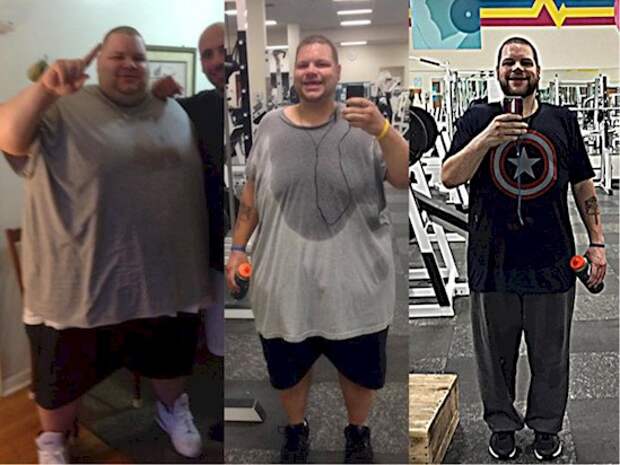 1. Ронни Брауэр, - 193 кг за 700 дней похудение, пример