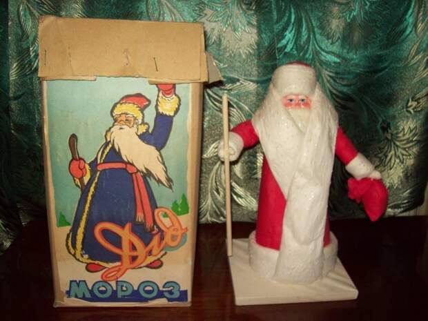 Дед Мороз воспоминания, новый год, праздник, советские ёлочные игрушки, фото, ёлка, ёлочные игрушки