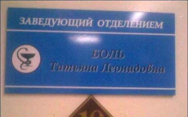 Говорящие фамилии фамилии, юмор
