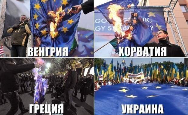 Акции: Демотиваторы ЕС - Украина