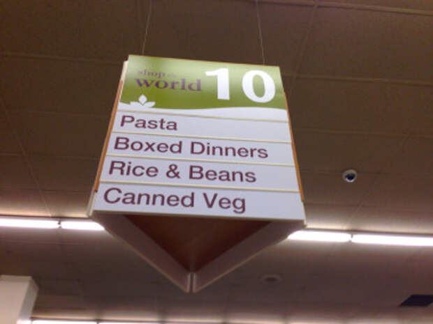 Albertsons pasta isle