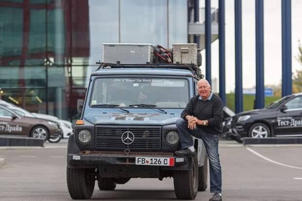 Немец проехал на Gelandewagen весь мир путешествие, mercedes-benz, g-class, gelandewagen