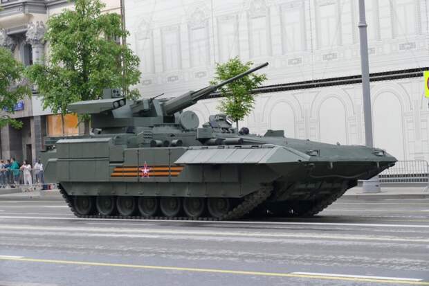 Русские танки на бельгийских лугах