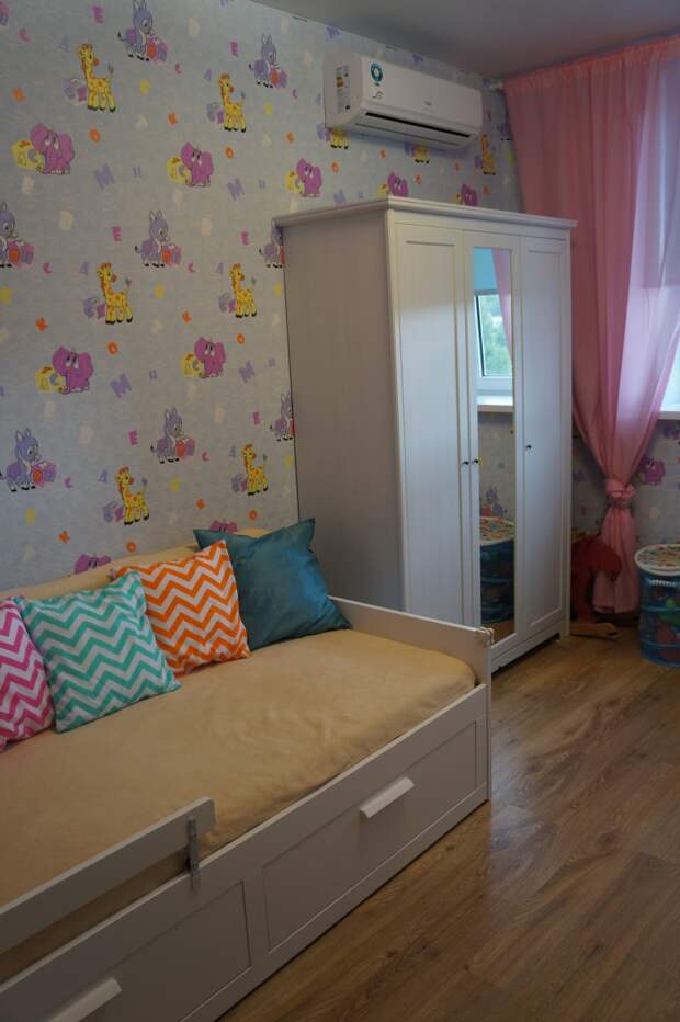 Детская комната для девочки, диван в детскую, мебель для детской
