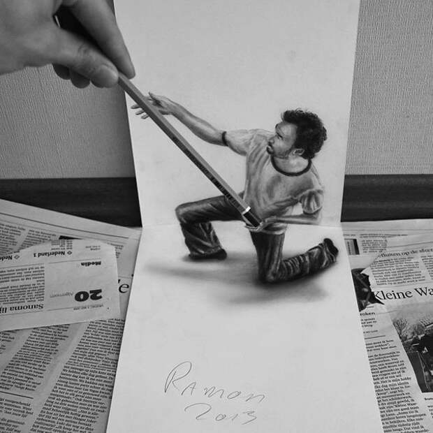 3d-pencil-drawings-ramon-bruin-2-3