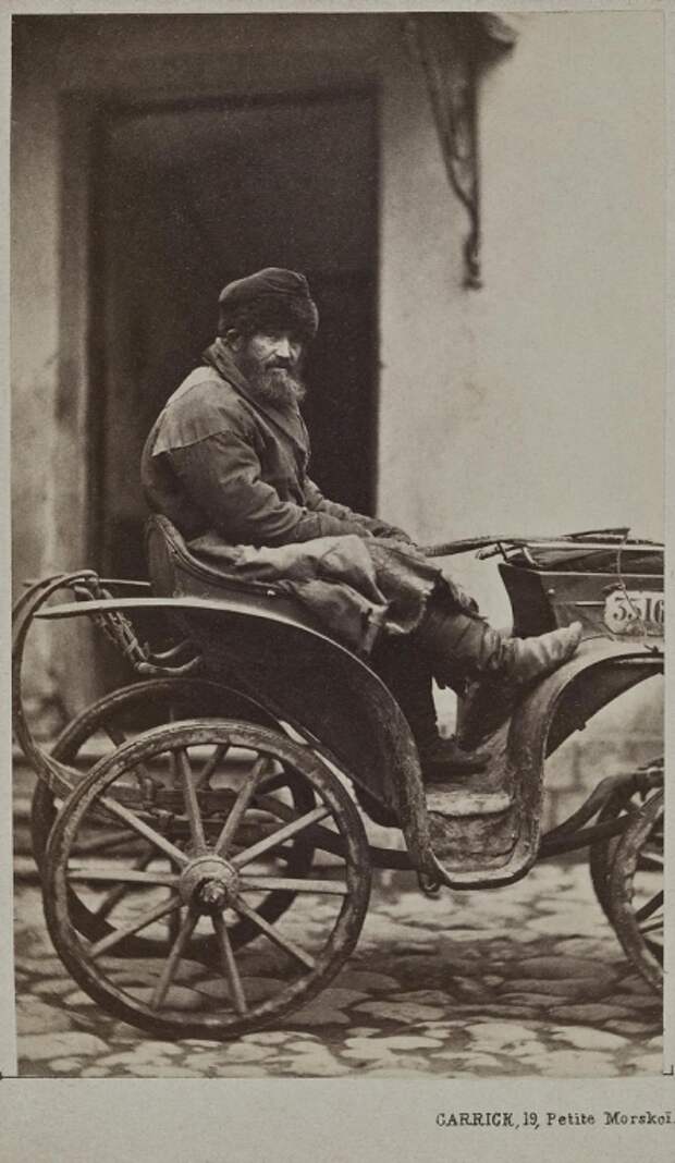 Голубчик в своём экипаже.