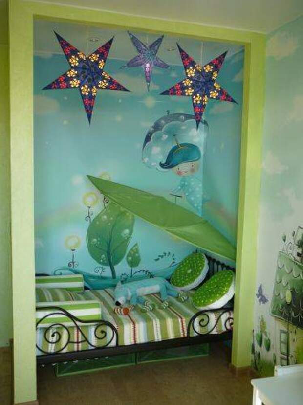 b2ap3_thumbnail_Sensational-Kids-Space-Saver-Beds-Ideas-in-Kids-Traditional-design-ideas-with-bed-niche-cork-flooring-decor-foto-Mural.jpg