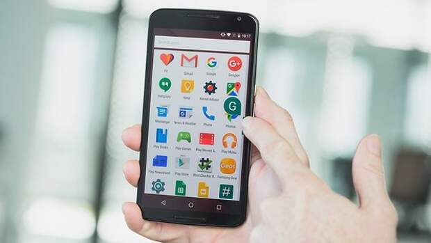 Меню приложений Android 6.0