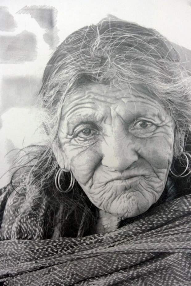 Гиперреалистичные рисунки Пола Каддена