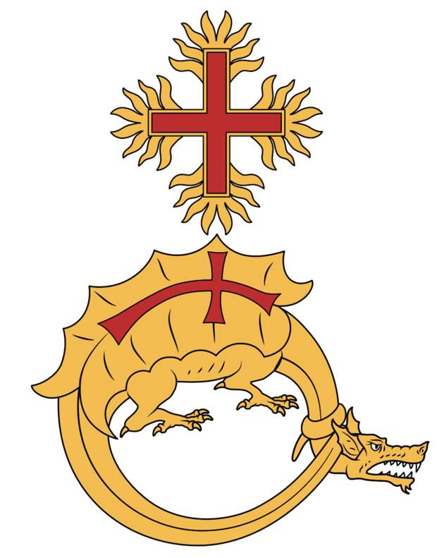 Эмблема ордена Поверженного Дракона