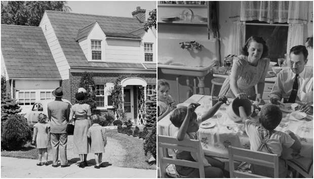 К середине прошлого века «Американская мечта» стала ассоциироваться с семейными ценностями и большим домом. К середине прошлого века «Американская мечта» стала ассоциироваться с семейными ценностями и большим домом.