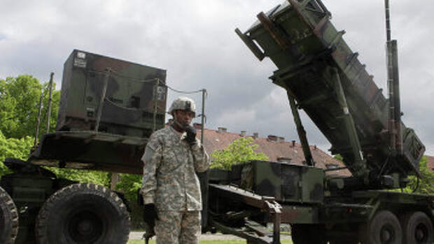 Армейский зенитно-ракетный комплекс Patriot вооруженных сил США. Архивное фото