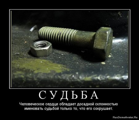 Демотиваторы про людей и любовь со смыслом.