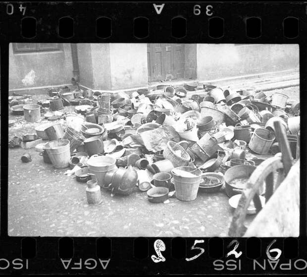 Чудом уцелевшие фотографии геноцида евреев из Лодзинского гетто в Польше