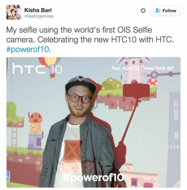 HTC 10 получит фронтальную камеру с OIS