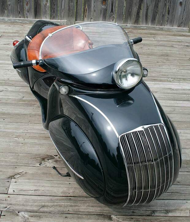 Мотоцикл Henderson Streamline 1930 года интересное, фото