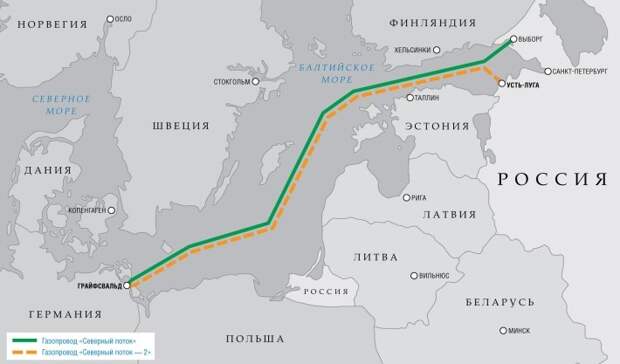 Российский газопровод крайне выгоден Европе