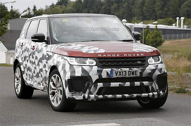 Range Rover Sport RS замечен во время дорожных тестов