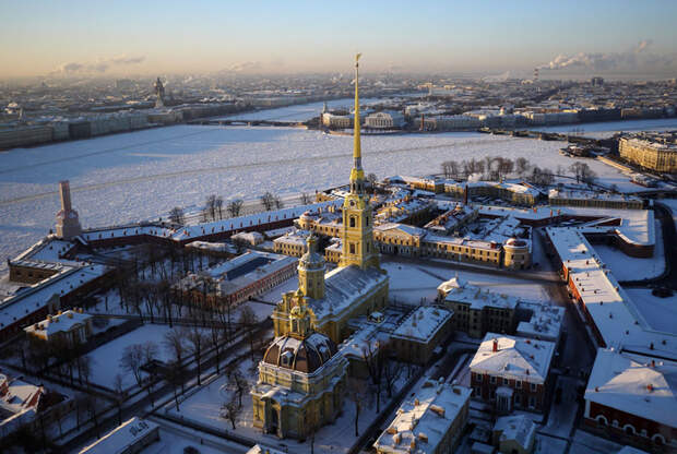 Петропавловская крепость в Санкт-Петербурге, историческое ядро города