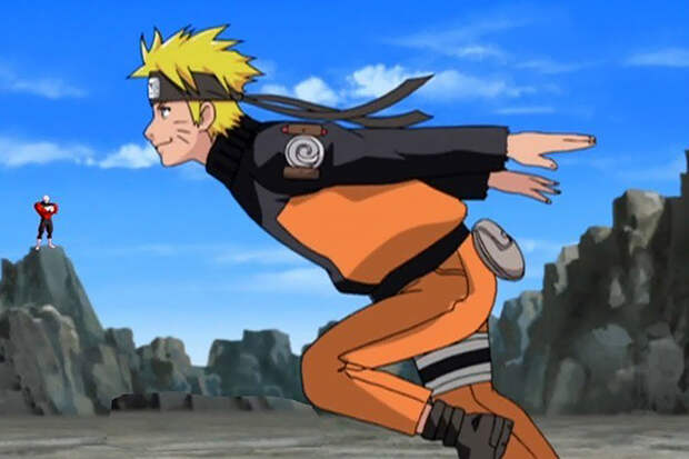 Перебегавший дорогу «школьник-Наруто» угодил под машину и сломал её