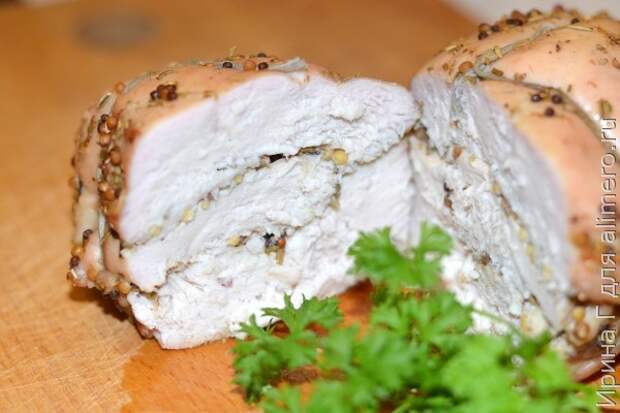 куриный рулет в духовке куриный рулет в духовке