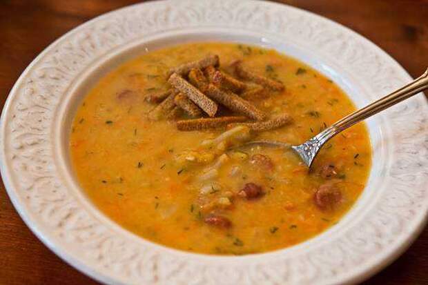 Вкусный гороховый суп пошаговый рецепт с фото