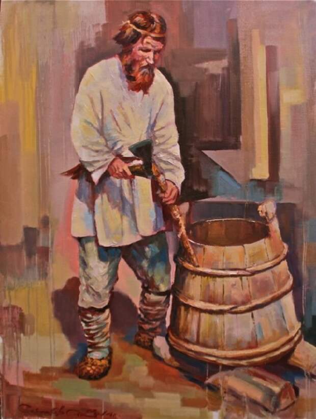 Бондарь. Автор: С. Скачков.