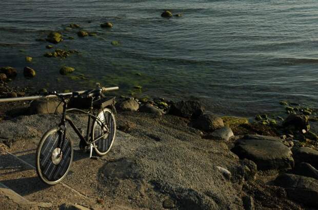 Гибридный велосипед Solarbike на солнечных батареях (6 фото + видео)