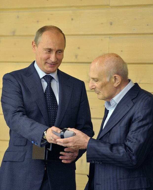 Владимир Путин, став президентом, прислушивался к советам своего тренера Фото: пресс-служба Михаила Рахлина 