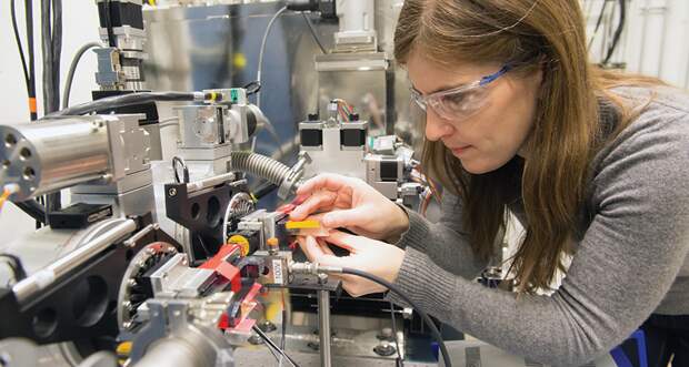 Physicist Mary Upton at Argonne National Laboratory