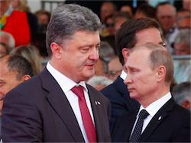 Порошенко и Путин проводят двухстороннюю встречу в Минске
