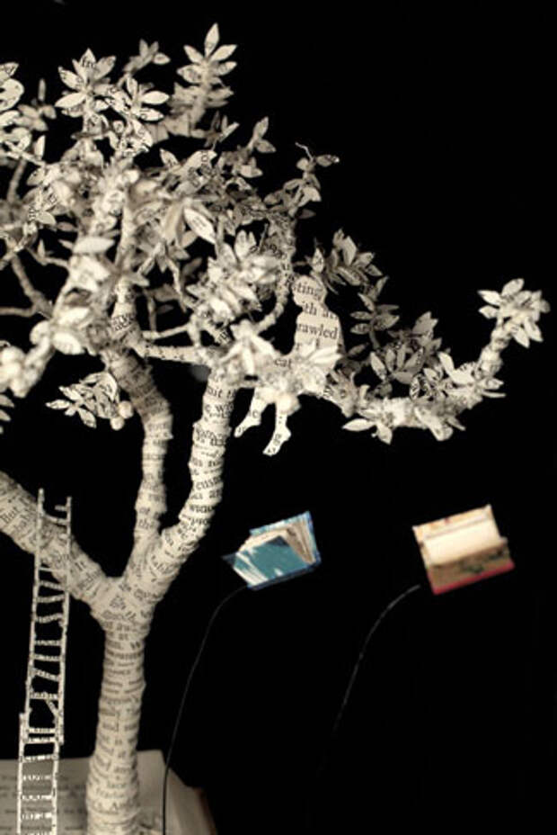 Скульптуры из книг от Сью Блэквелл. Фото Скульптуры из книг от Сью Блэквелл. Фото