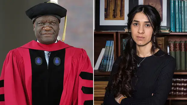 Вместо Кима и Трампа: Нобелевскую премию мира присудили гинекологу из Конго и бывшей пленнице ИГ из Ирака