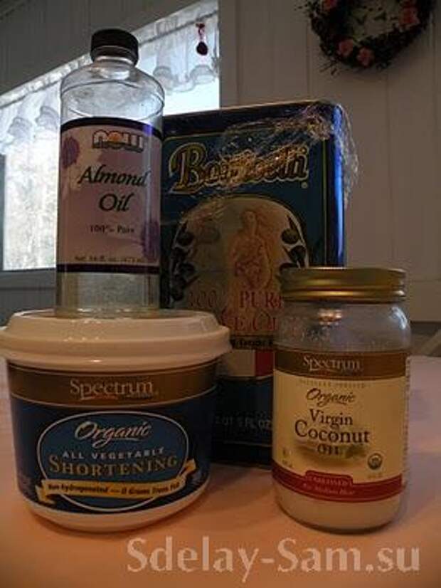 Ингредиенты для приготовления мыла своими руками