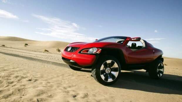 Volkswagen Concept T 2004: купе, кроссовер, кабриолет и багги