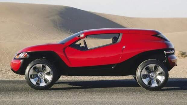 Volkswagen Concept T 2004: купе, кроссовер, кабриолет и багги