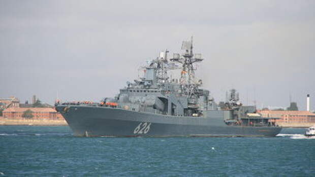 Корабль ВМФ России Вице-адмирал Кулаков. Архивное фото