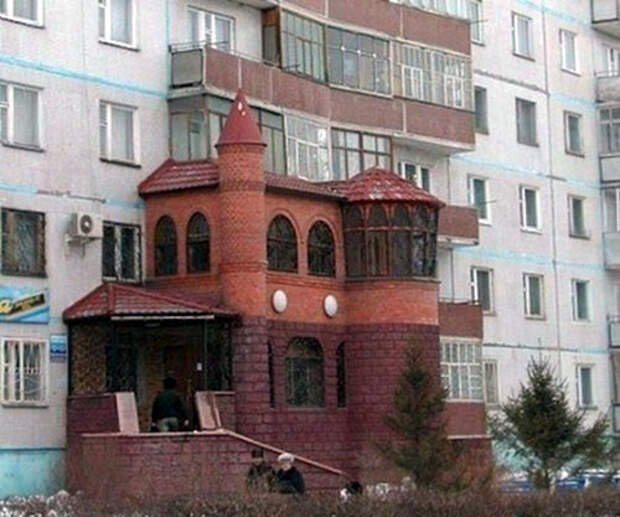 13. Хорошо быть хозяином небольшого замка. 13. Хорошо быть хозяином небольшого замка. балкон, дизайн, креатив