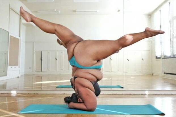 Мастер йоги в тяжелой весовой категории
